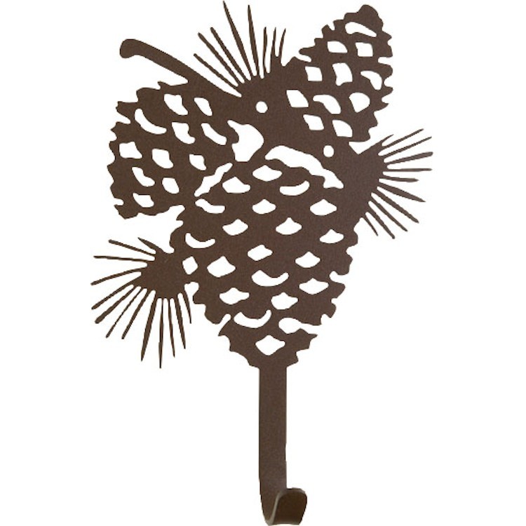 Rustic Pine Cone Towel Bar and Bath Accessories Rustic Pine Cone Towel Bar and Bath Accessories