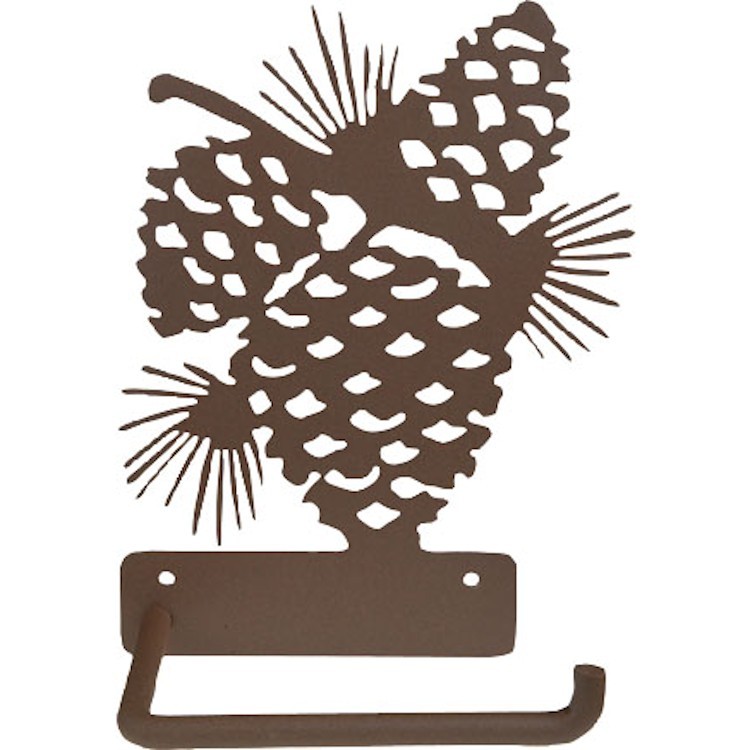 Rustic Pine Cone Towel Bar and Bath Accessories Rustic Pine Cone Towel Bar and Bath Accessories
