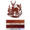 Edge of Silence Deer Metal Art