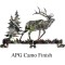 Camo Elk Coat Rack