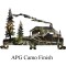 Log Cabin Camo Coat Rack